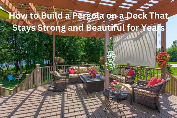 Constructionly Biz - How to Build a Pergola on a Deck That Stays Strong and Beautiful for Years